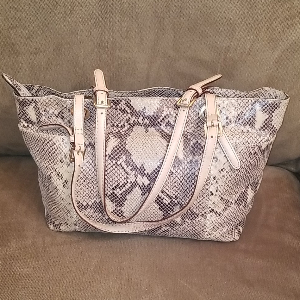 Michael Kors Python Jet Set Tote - image 7